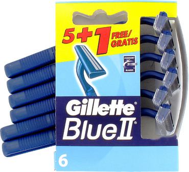 Einweg Razor Blue II 6 Stk