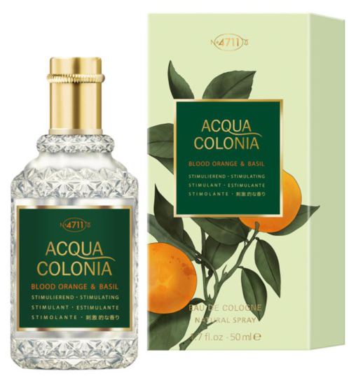 Acqua Colonia Blutorange und Basilikum Eau De Cologne 50 ml