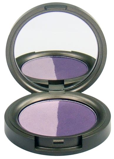 Lidschatten Compact Mineral Duo Lila Leidenschaft