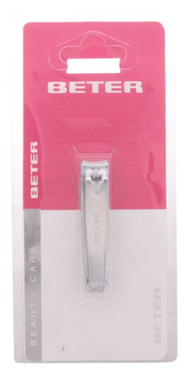 Nail clippers with chrome file 5.8 cm