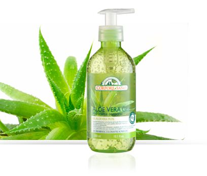 Feuchtigkeitsspendendes Körpergel mit Aloe Vera