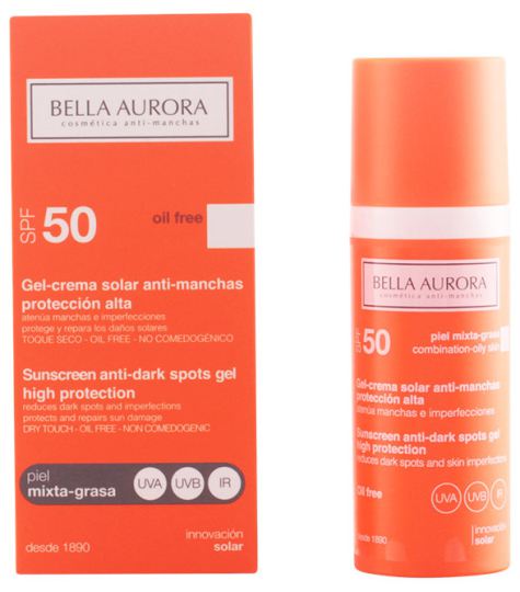 SPF 50 Anti-Fleck Sonnenschutz Mischhaut - 50 ml Fett