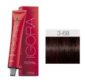 Royal Permanent Dye 3/68 Dunkel Kastanienbraun Rot 60 ml