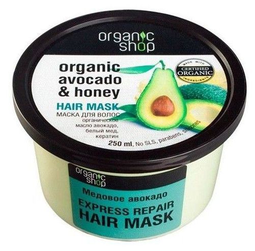 Reparierende Haarmaske mit Honig und Avocado 250 ml