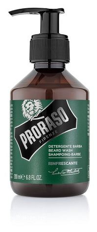 Erfrischendes Bart Shampoo Grün 200 ml