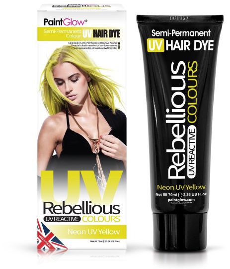 Rebellischer UV-Reaktivneon Semipermanenter Farbstoff 70 ml