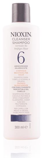 System 6 Shampoo Volumizing Sehr schwaches, grobes Haar 300 ml