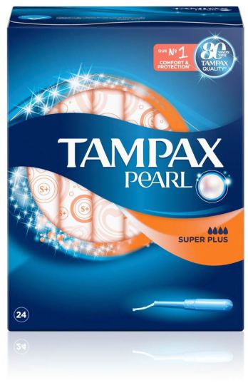 Pearl Super Plus Tampon 24 Einheiten