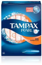 Pearl Super Plus Tampon 24 Einheiten