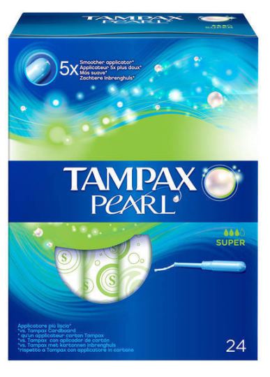 Pearl Super Tampon 24 Einheiten