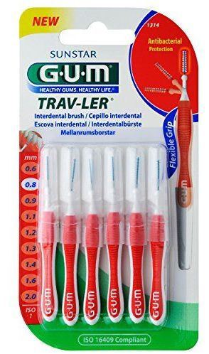 Trav-ler Cepillo Interdental iso1 1314 0.8mm 6 unidades