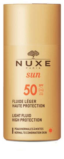 Leichte Flüssigkeit mit hohem Schutzgrad Spf 50 50 ml