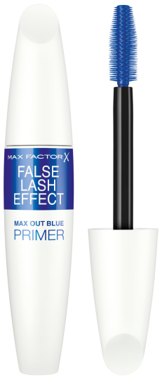 Falscher Wimperneffekt Maximale blaue Grundierung