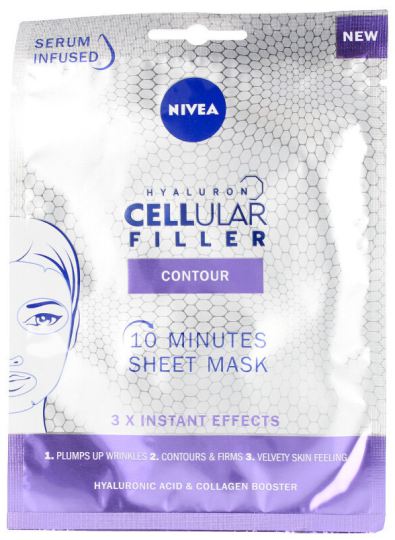 Hyaluron Cellular Filler Contour Gesichtsmaske