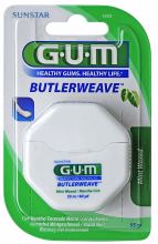 Gum Butlerweave Wax und Menthol Floss