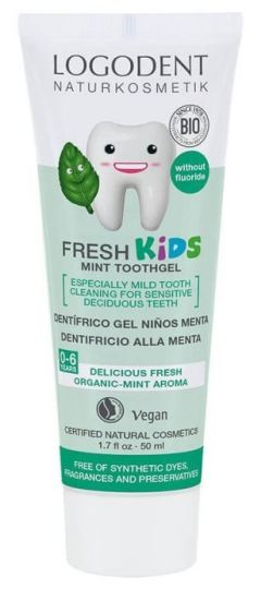 Dentifric Kinder Minze ohne Fluor von 50 ml