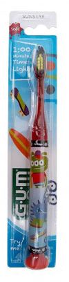 Kinder Soft Dental Floss Pinsel mit Licht