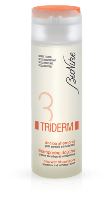 Triderm Shower Shampoo empfindliche und intolerante Hautflasche 400 ml