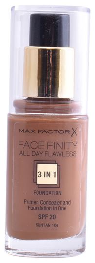 Facefinity 3in1 Grundierung, Concealer & Grundierung #100