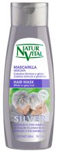 Maske Silber Weiß oder Grau Haar 300 ml