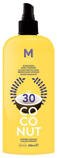 Coconut Sunscreen Dark Tanning Spf50 200 ml