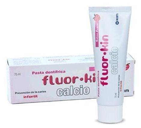 Fluor Calcium Strawberry Kinderzahnpasta 75 ml