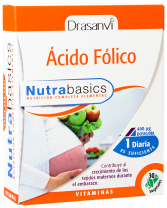 Nutrabasics - Folsäure 30 Kapseln