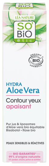 Beruhigende Augenkontur Bisabolol & Aloe vera bio 15 ml