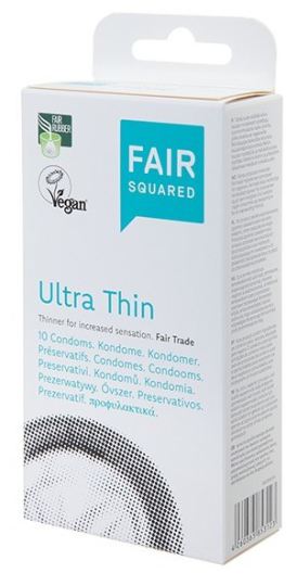 Fair Squared Ultra Fine Condoms 10 Einheiten