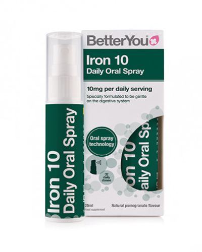 Iron 10 Daily Oral Spray 10 mg Granatapfel 25 ml