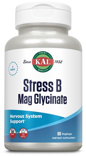 Stres B Mag Glycinate 60 Vegane Kapseln