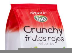 Müsli Crunchy Red Fruits Bio 325 gr