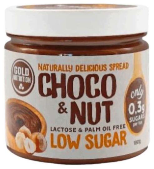 Choco &amp; Nut Low Sugar Aufstrich 180 gr