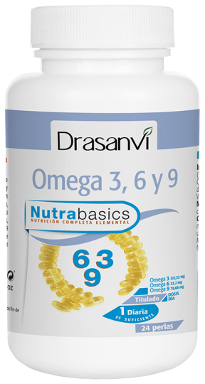 Nutrabasic Omega 3, 6 und 9, 24 Perlen