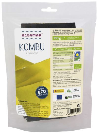 Kombu-Algen 100 gr