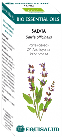 Bio-ätherisches Öl Salvia 10 ml Qt: Alpha-Thujone, Be