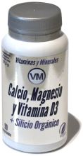 VM Calcium, Magnesium und Vit. D3 + Organic Silicon 90 Comp