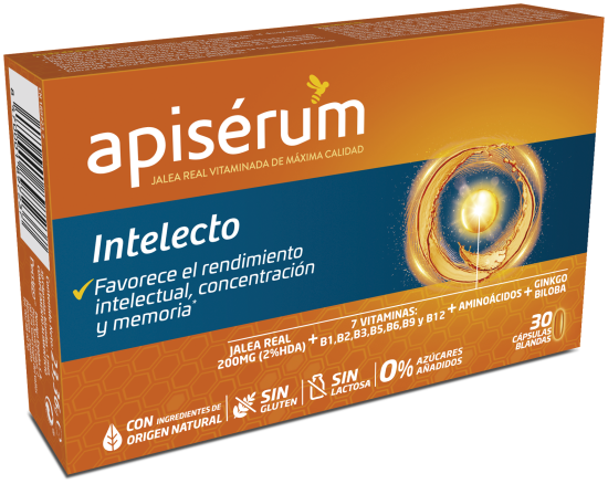 Apiserum Intellect 30 Kapseln