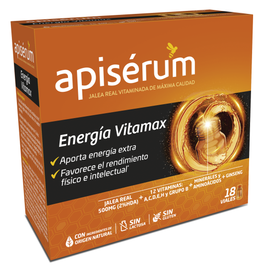 Apiserum Energia VitaMax 18 Fläschchen