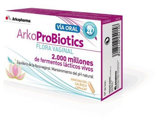 Arkoprobiotics Vaginal Flora 20 Kapseln