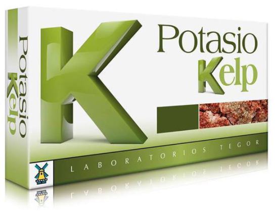 POTASSIUM KELP 40 KAPSELN TEGOR