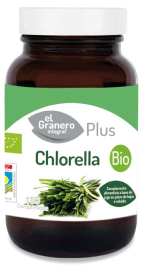 Chlorella Bio 180 Tabletten 400 Milligramm