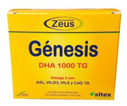 Genesis Dha von Zeus hohe Konzentration in Dha und Antioxidantien