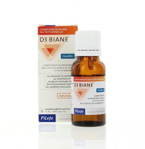 Biane D3 Tropfen Lösung 15 ml 600