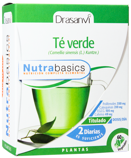 Nutrabasics - Grüner Tee 60 Kapseln