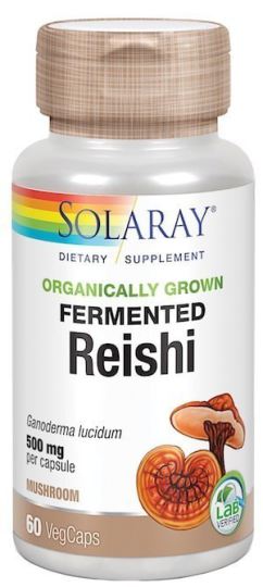 Fermentierter Reishi 500 mg 60 Gemüsekapseln