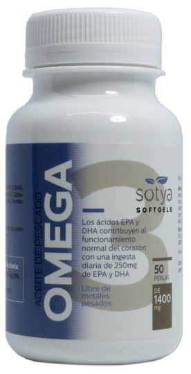 Fischöl Omega 3 1400 mg 50 Perlen