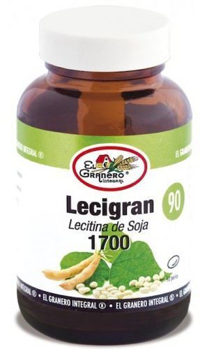 Soja-Lecithin 1700mg Lecigran. 90Perlas