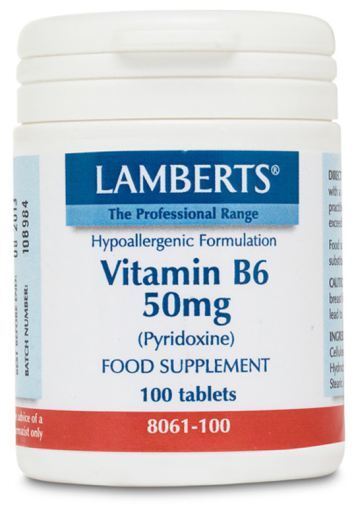 Vitamin B6 50 mg. 100 Comp.