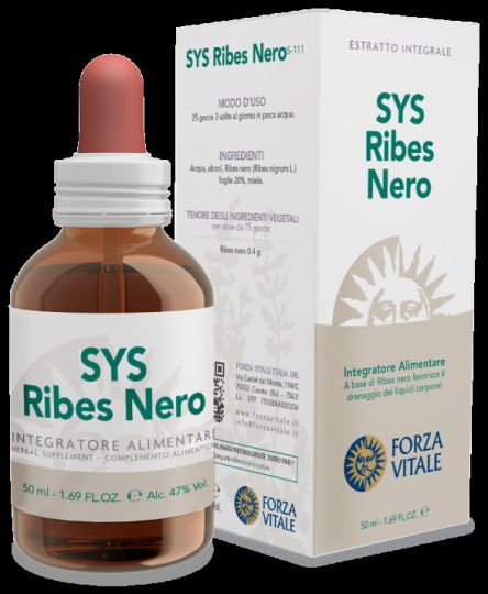 Sys.ribes Nero (Schwarze Johannisbeere) 50ml.